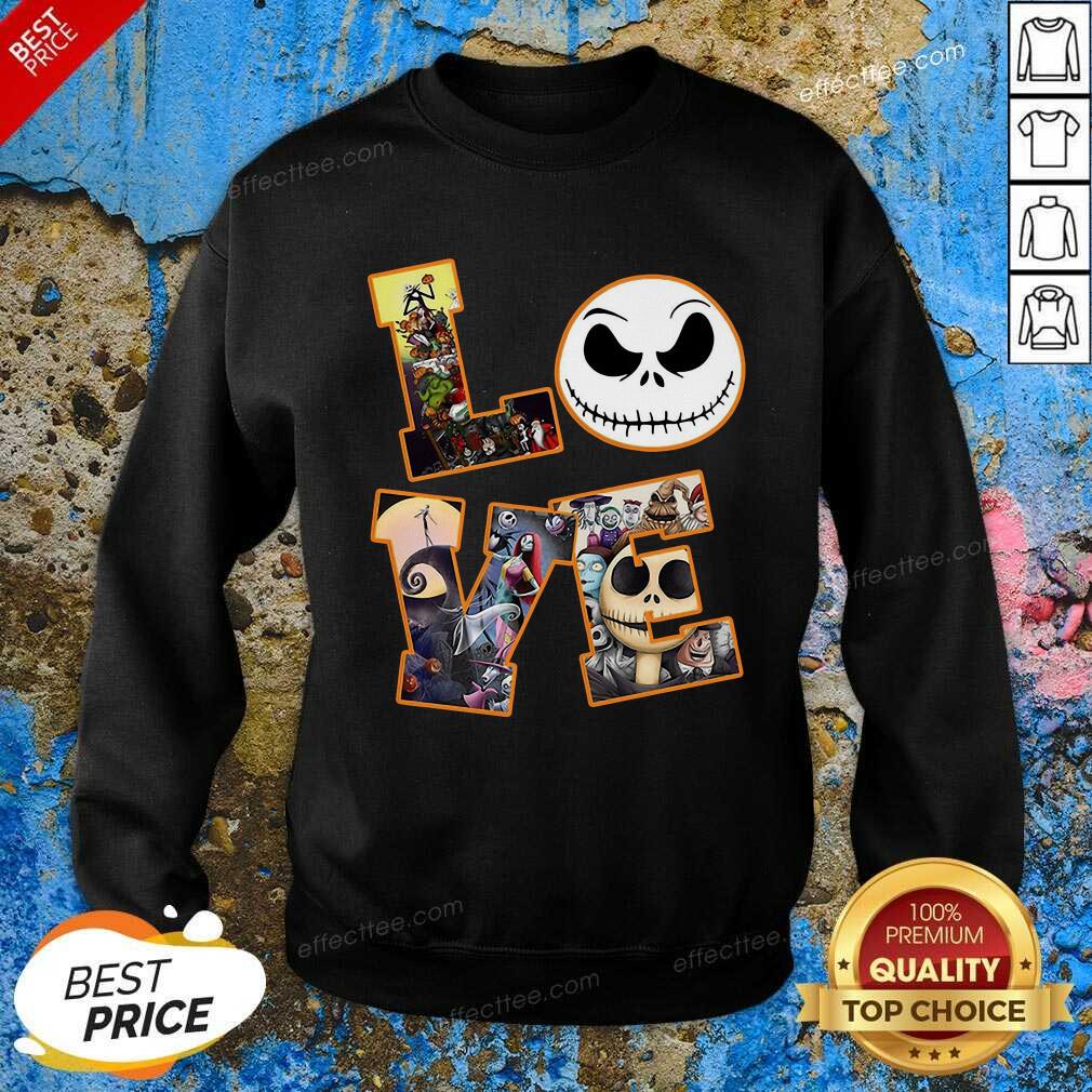 Funny Love Jack Skellington The Nightmare Before Christmas Shirt
