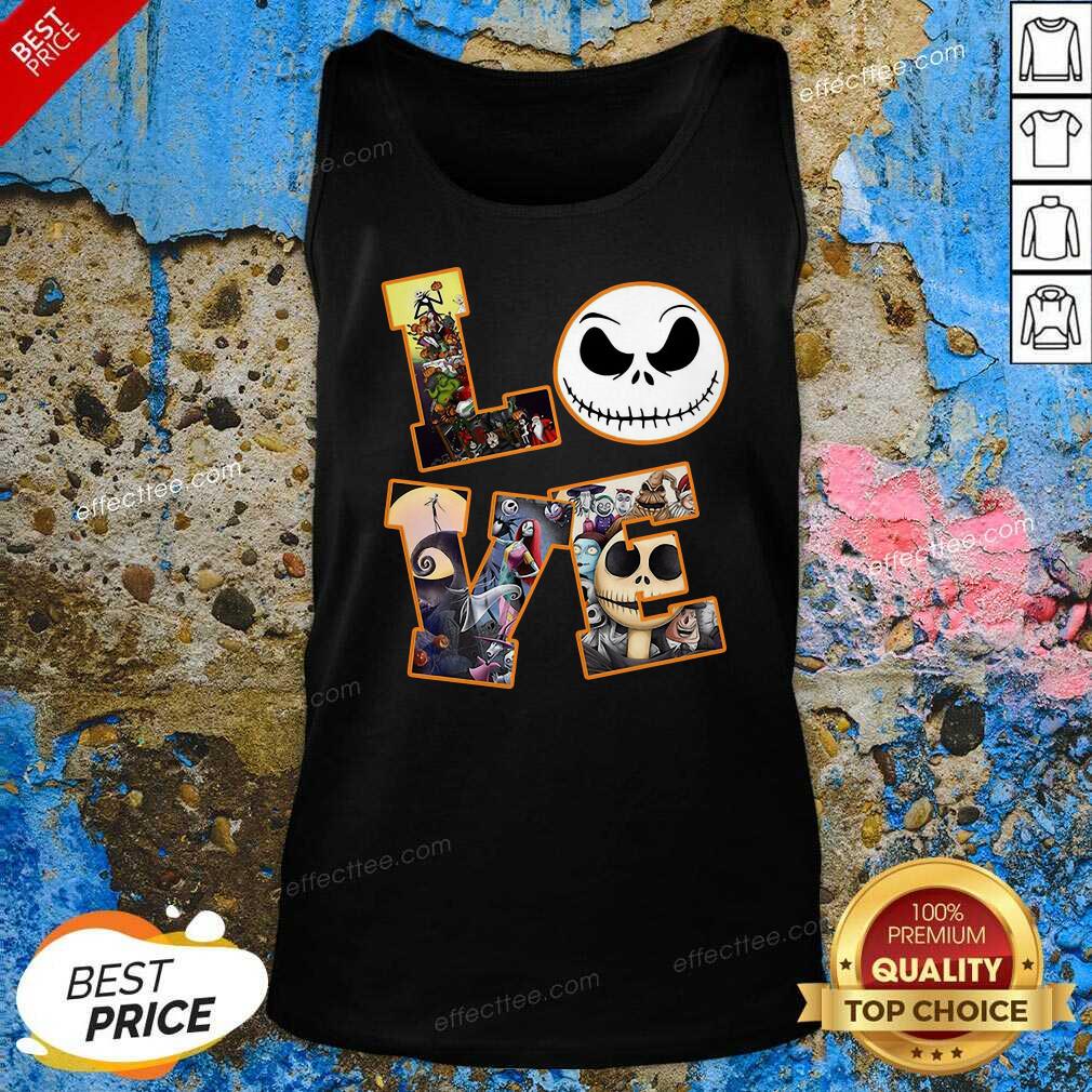 Funny Love Jack Skellington The Nightmare Before Christmas Shirt