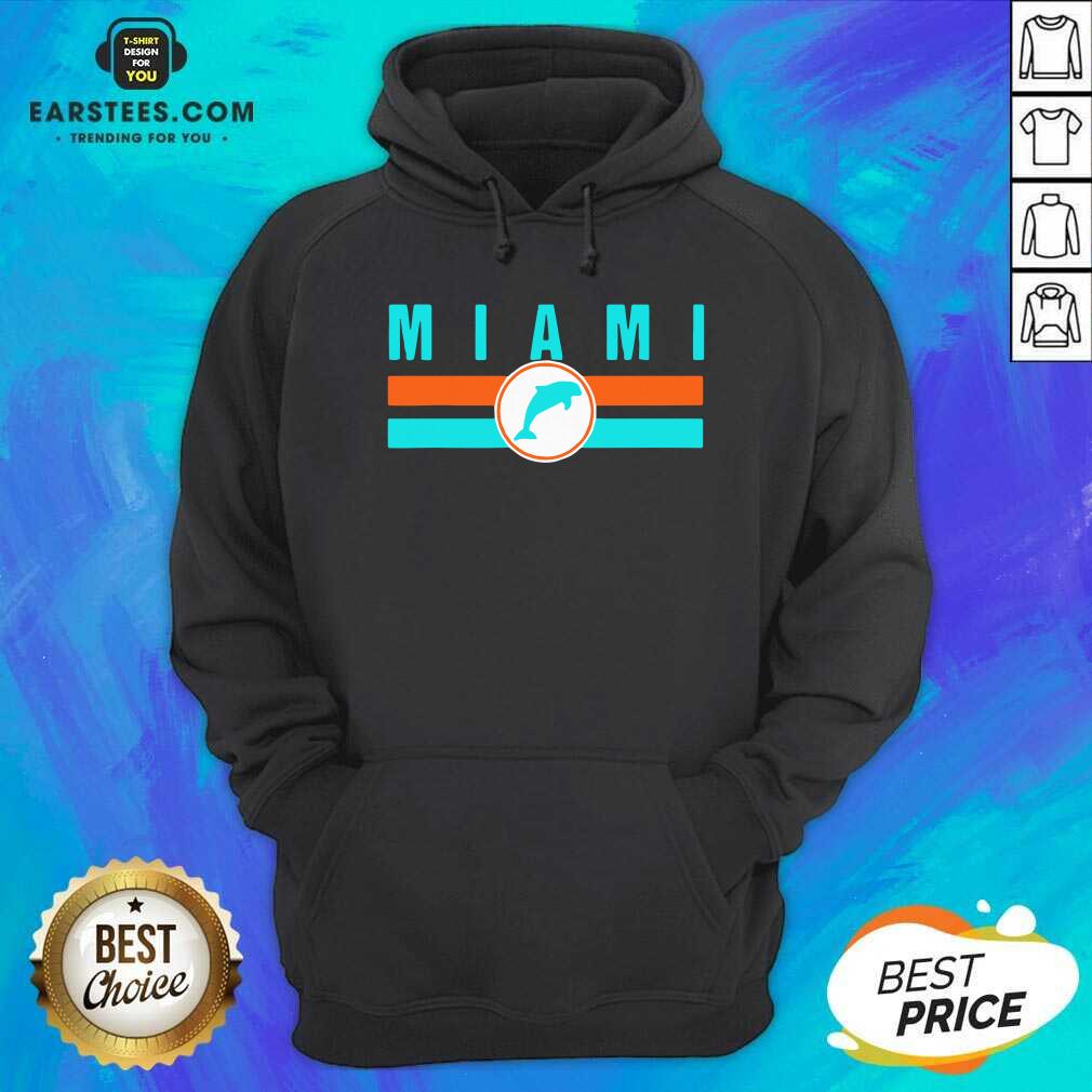 Funny MIA Miami Local Standard MIA Retro Dolphin Miami FL Shirt