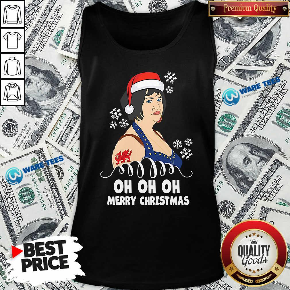 Funny Nessa Jenkins Oh Oh Oh Merry Christmas Shirt