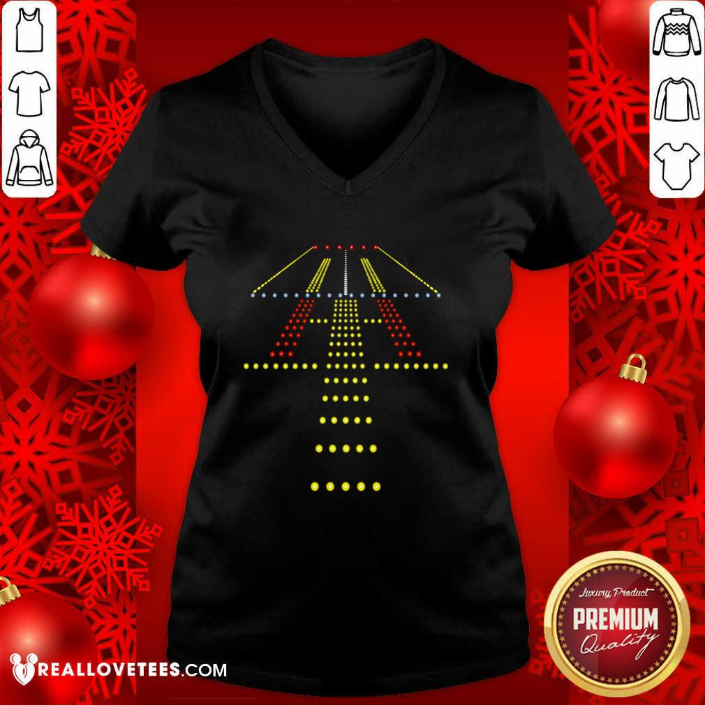 Funny New Runway Light Ugly Christmas Shirt