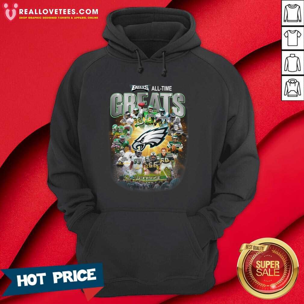 Funny Philadelphia Eagles All-time Greats Signatures Shirt