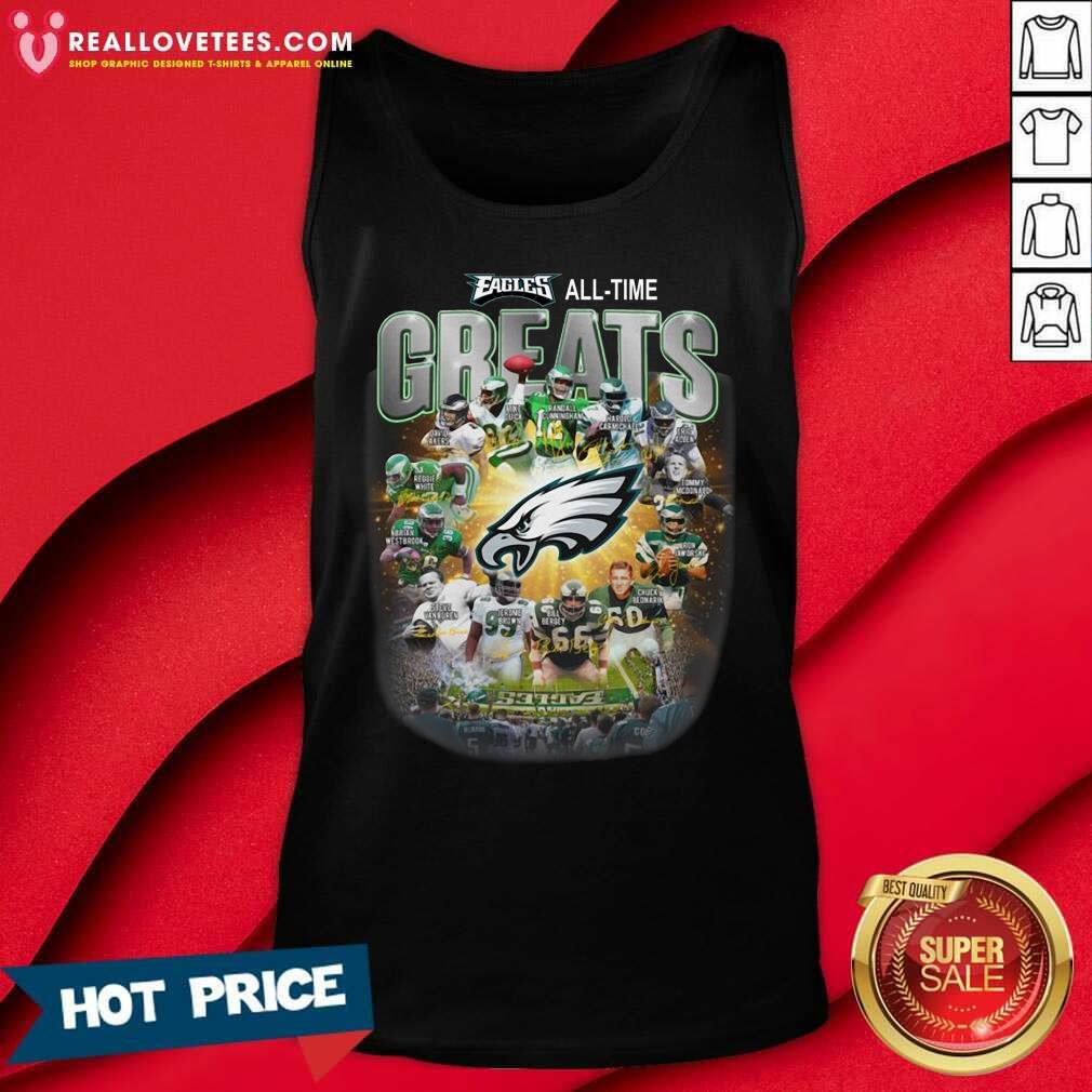 Funny Philadelphia Eagles All-time Greats Signatures Shirt