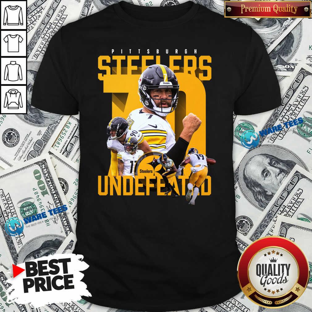 Funny Pittsburgh Steelers Undefeated 70 Shirt