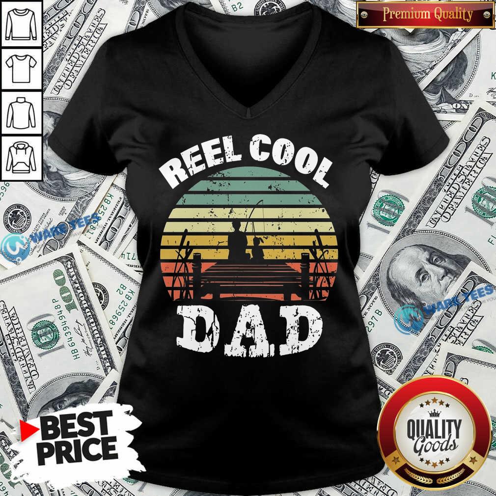 Funny Reel Cool Dad Vintage Shirt