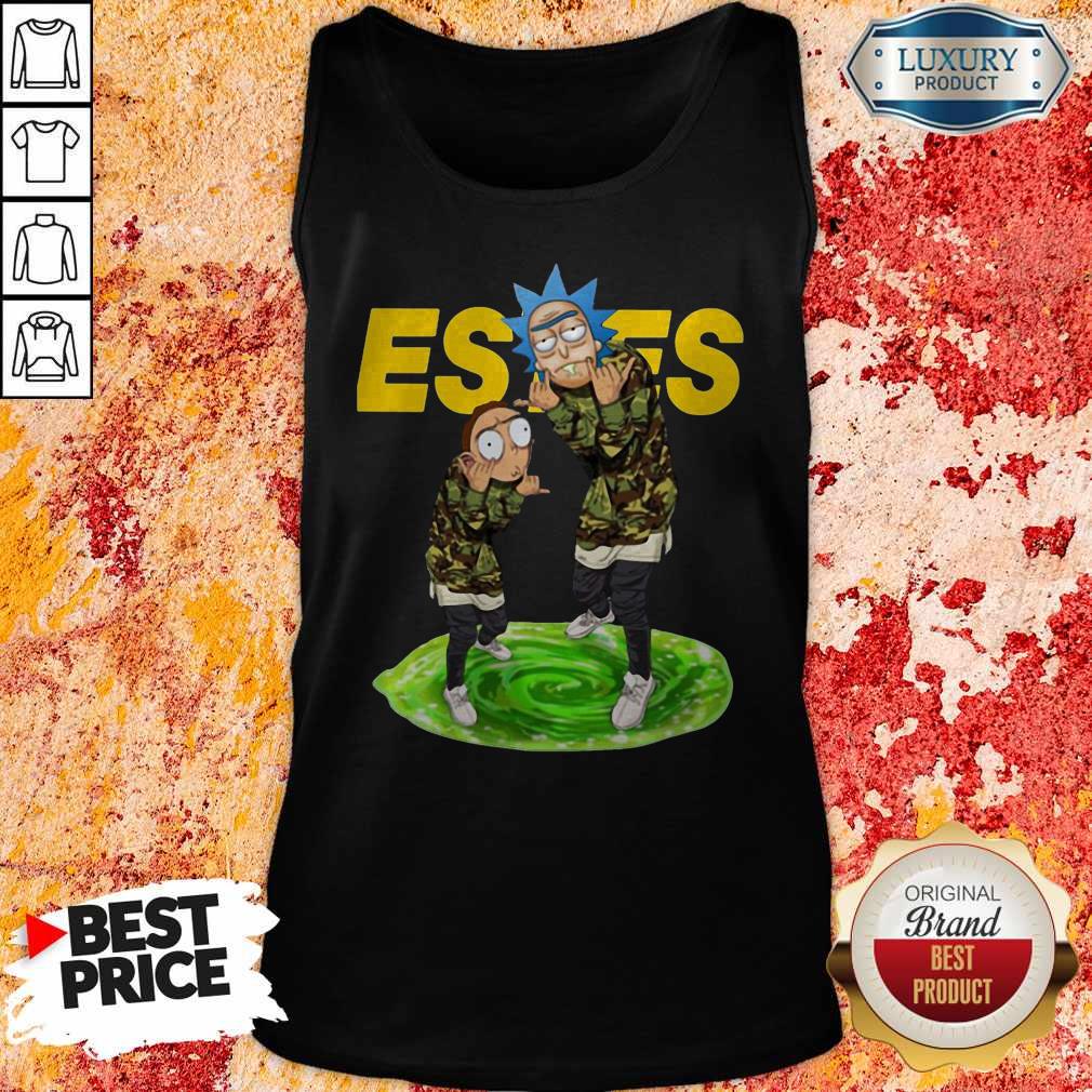 Funny Rick And Morty Estes Shirt