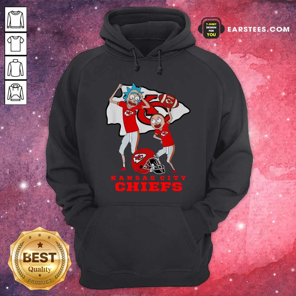 Funny Rick And Morty Kansas City Chiefs Shirt