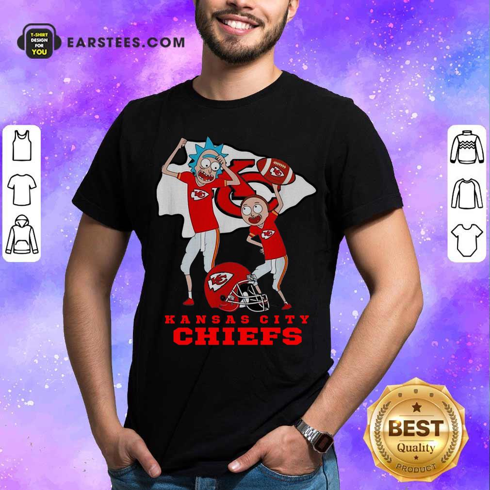 Funny Rick And Morty Kansas City Chiefs Shirt