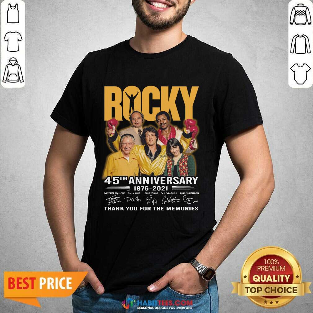 Funny Rocky 45th Anniversary 1976 2021 Shirt