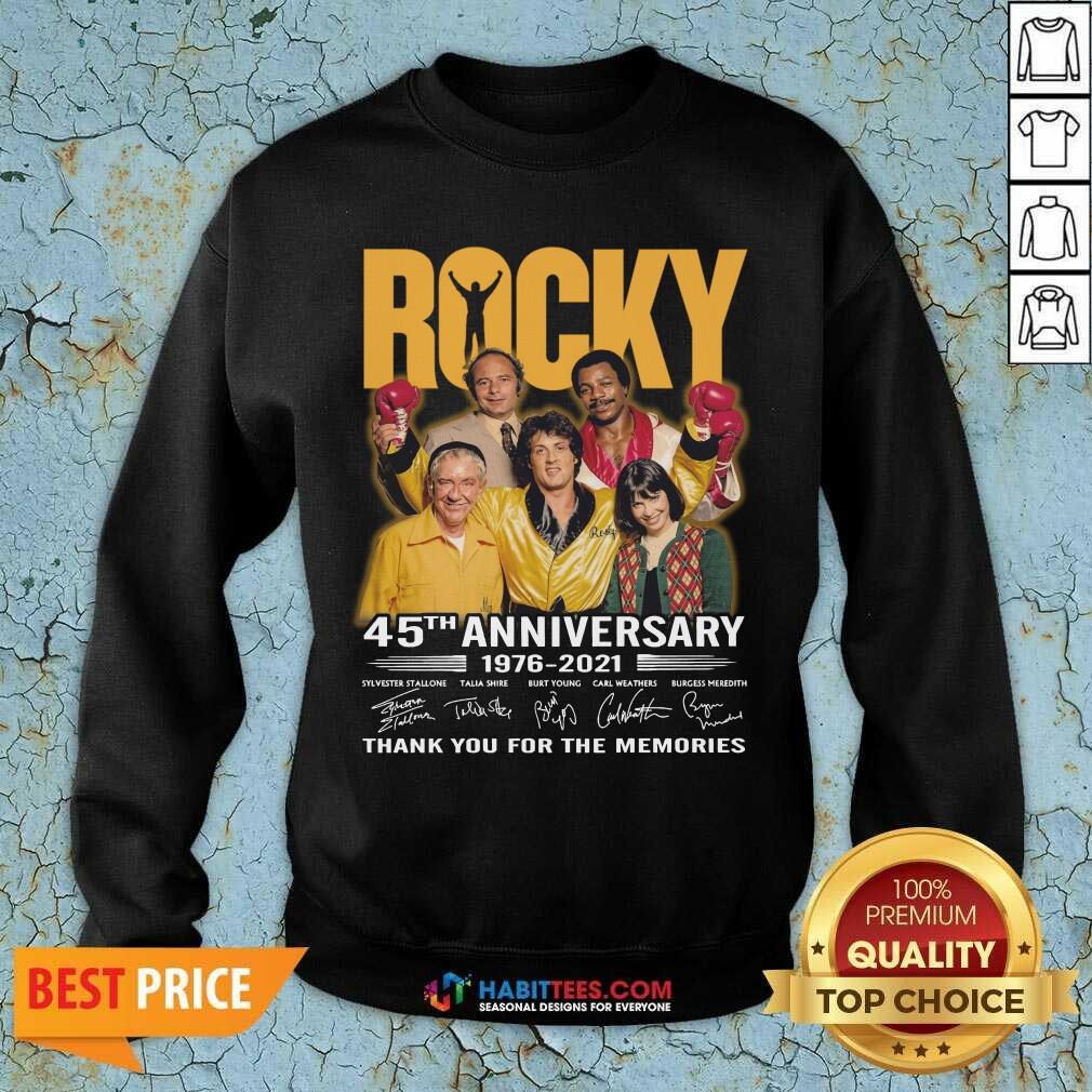 Funny Rocky 45th Anniversary 1976 2021 Shirt
