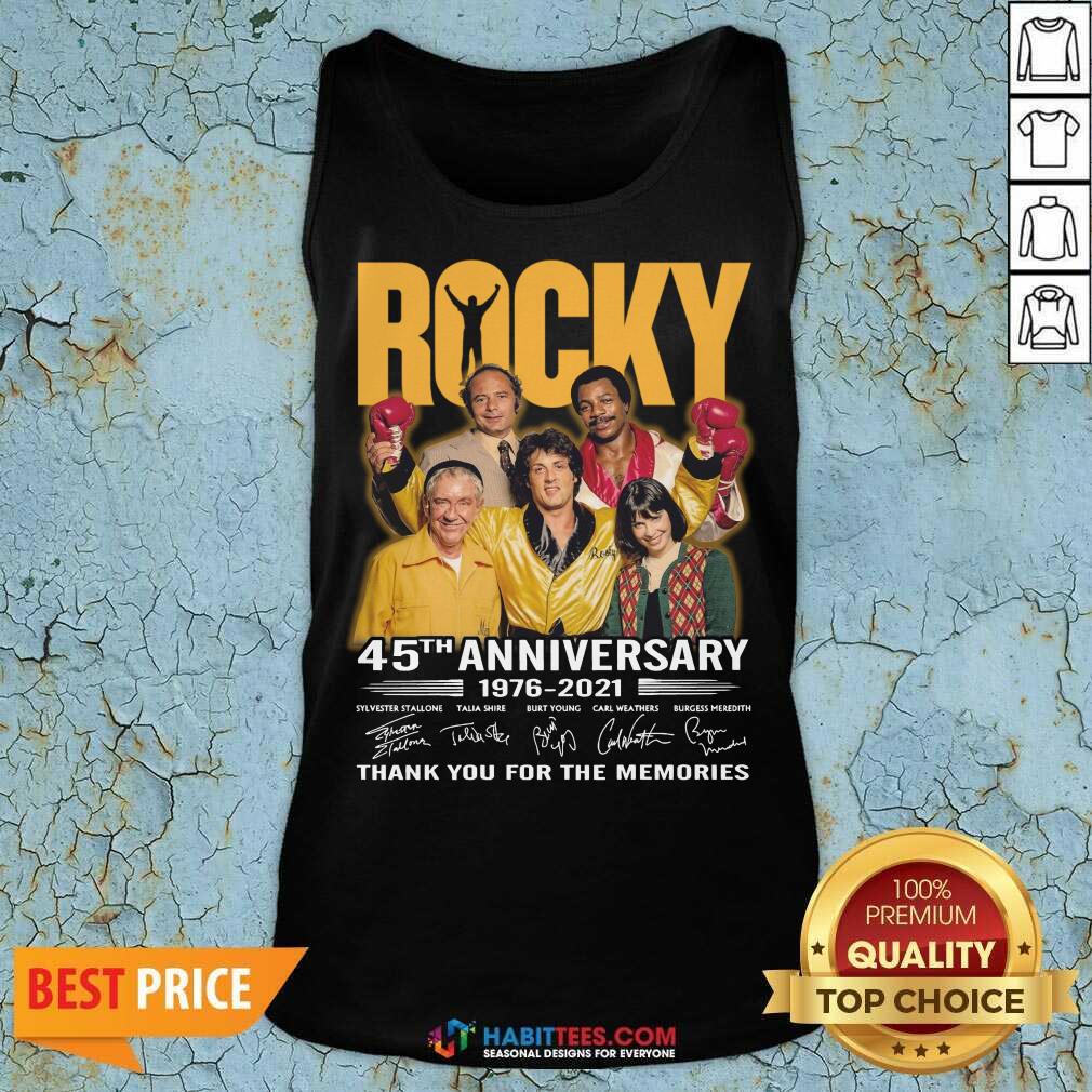 Funny Rocky 45th Anniversary 1976 2021 Shirt