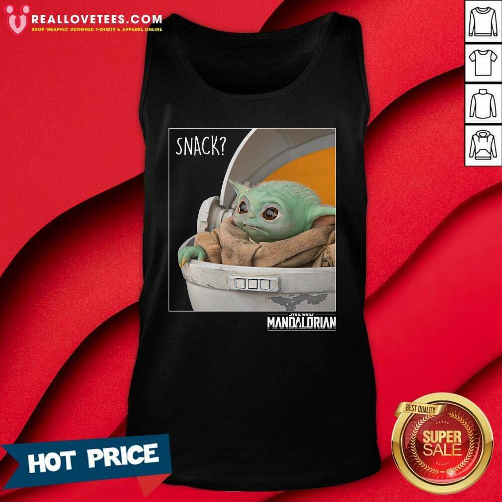 Funny Snack Baby Yoda The Mandalorian Star Wars Shirt