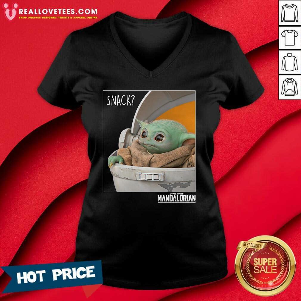 Funny Snack Baby Yoda The Mandalorian Star Wars Shirt