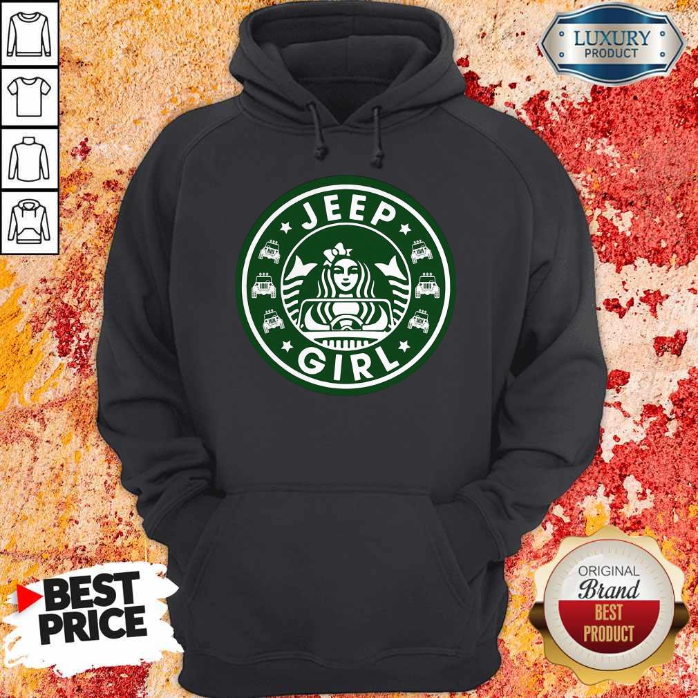Funny Starbucks Jeep Girl Shirt