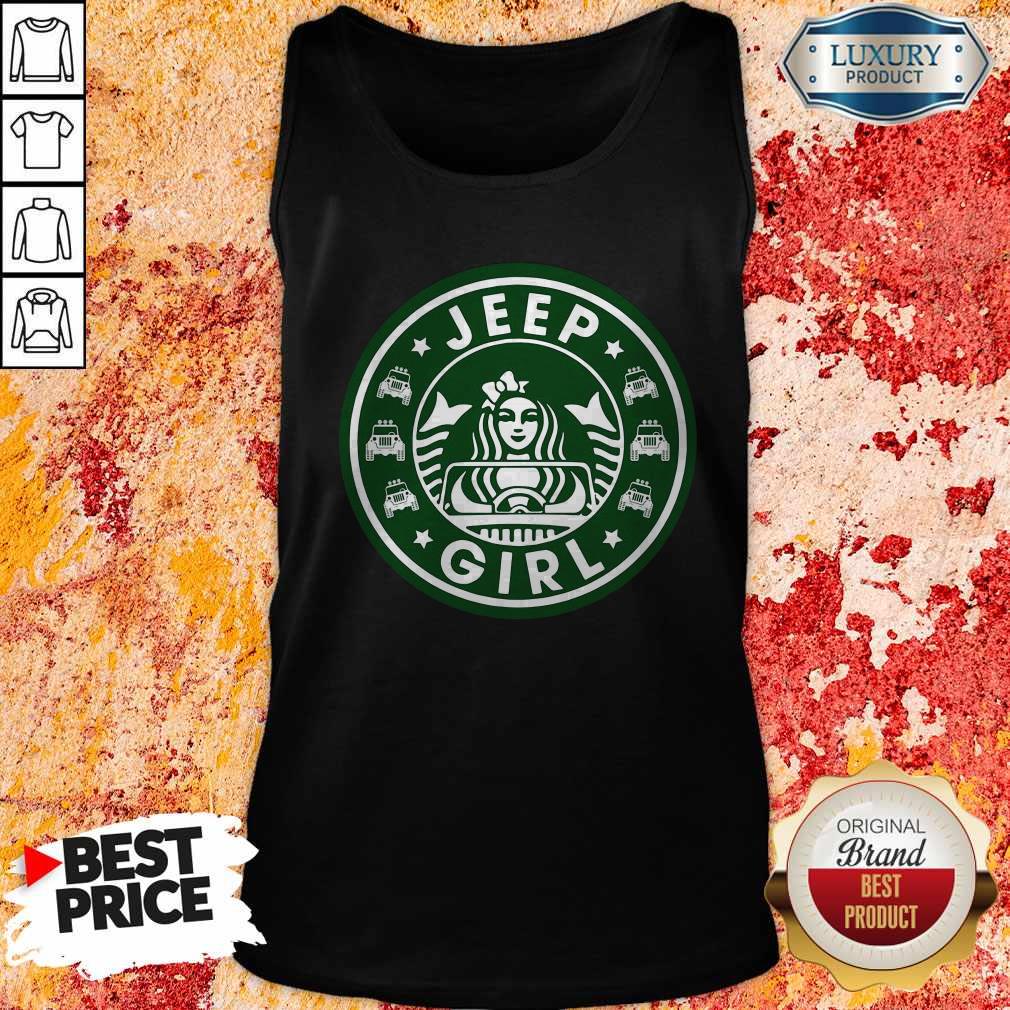 Funny Starbucks Jeep Girl Shirt