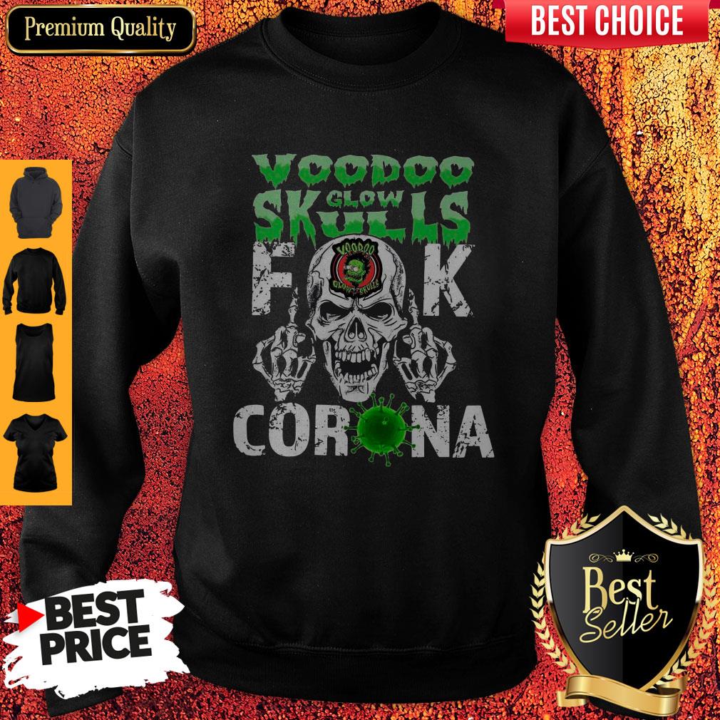 Funny Voodoo Glow Skulls Fuck Coronavirus Shirt