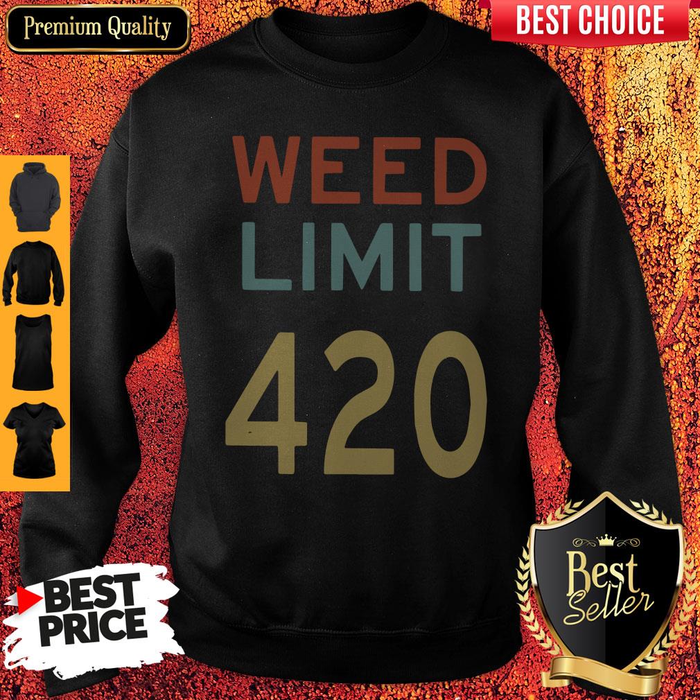 Funny Weed Limit 420 Shirt