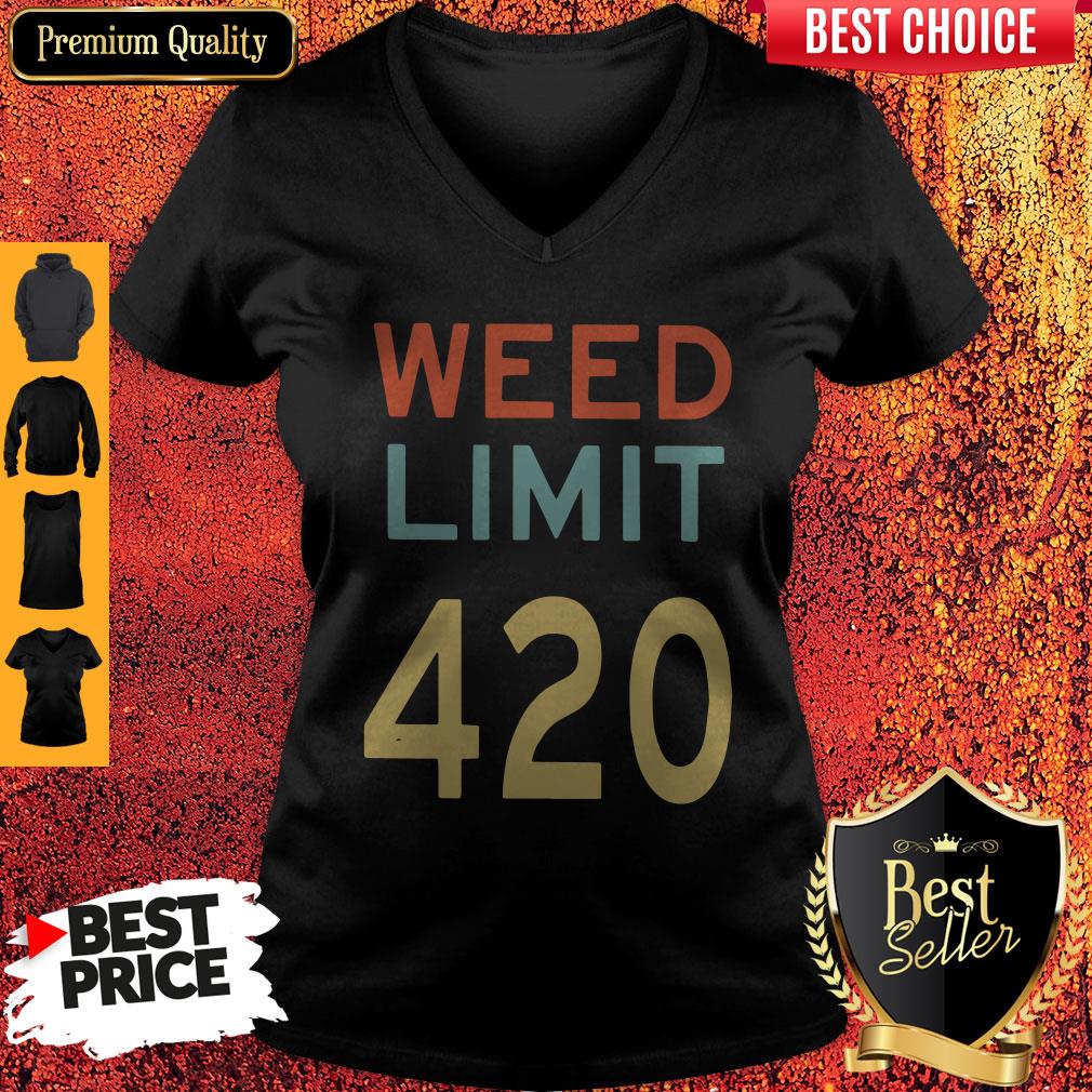 Funny Weed Limit 420 Shirt