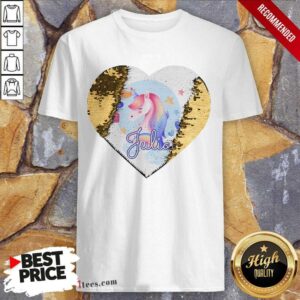 Princess Julia Unicorn Heart Shirt