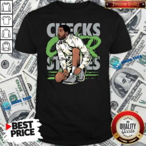 Top Air Jordan 3 Chlorophyll Drake Checks Over Stripes Shirt