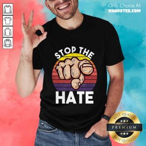 Terrific Stop Asian Hate Hand Vintage Shirt