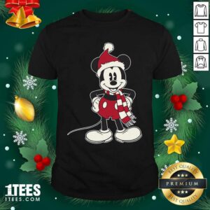 Best Mickey Mouse Santa Hat Merry Christmas Shirt