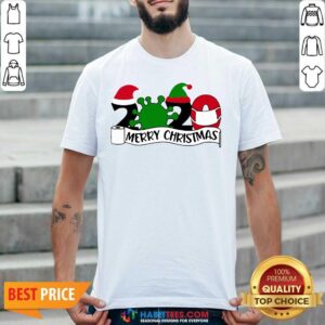 Premium 2020 Virus Corona Merry Christmas Shirt