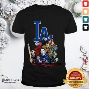 My Horror Movies Characters Los Angeles Dodgers 2020 World Series Champions Shirt