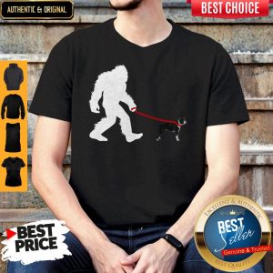 Bigfoot French Bulldog Walking Shirt