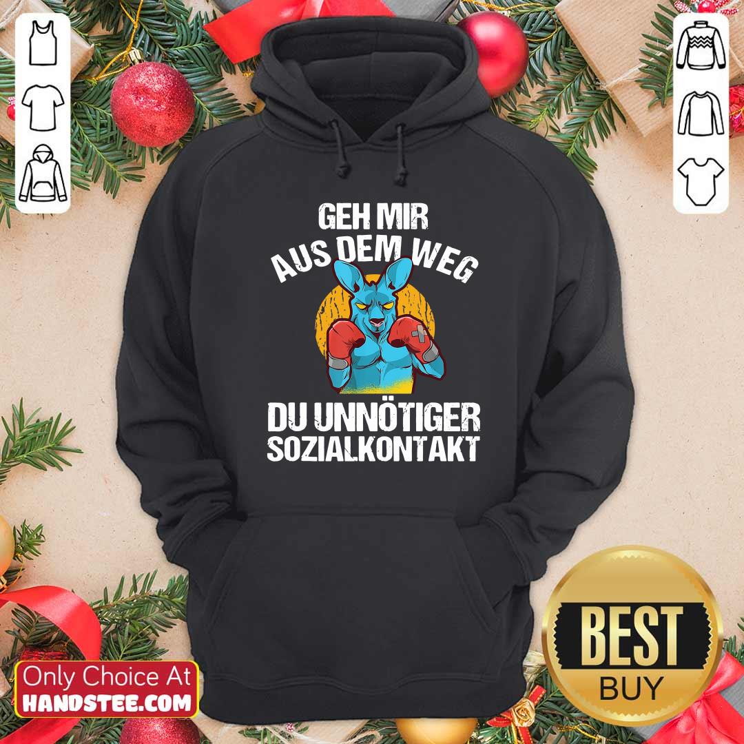 Geh Mir Aus Dem Weg Du Unnötiger Sozialkontakt Lustiges Shirt