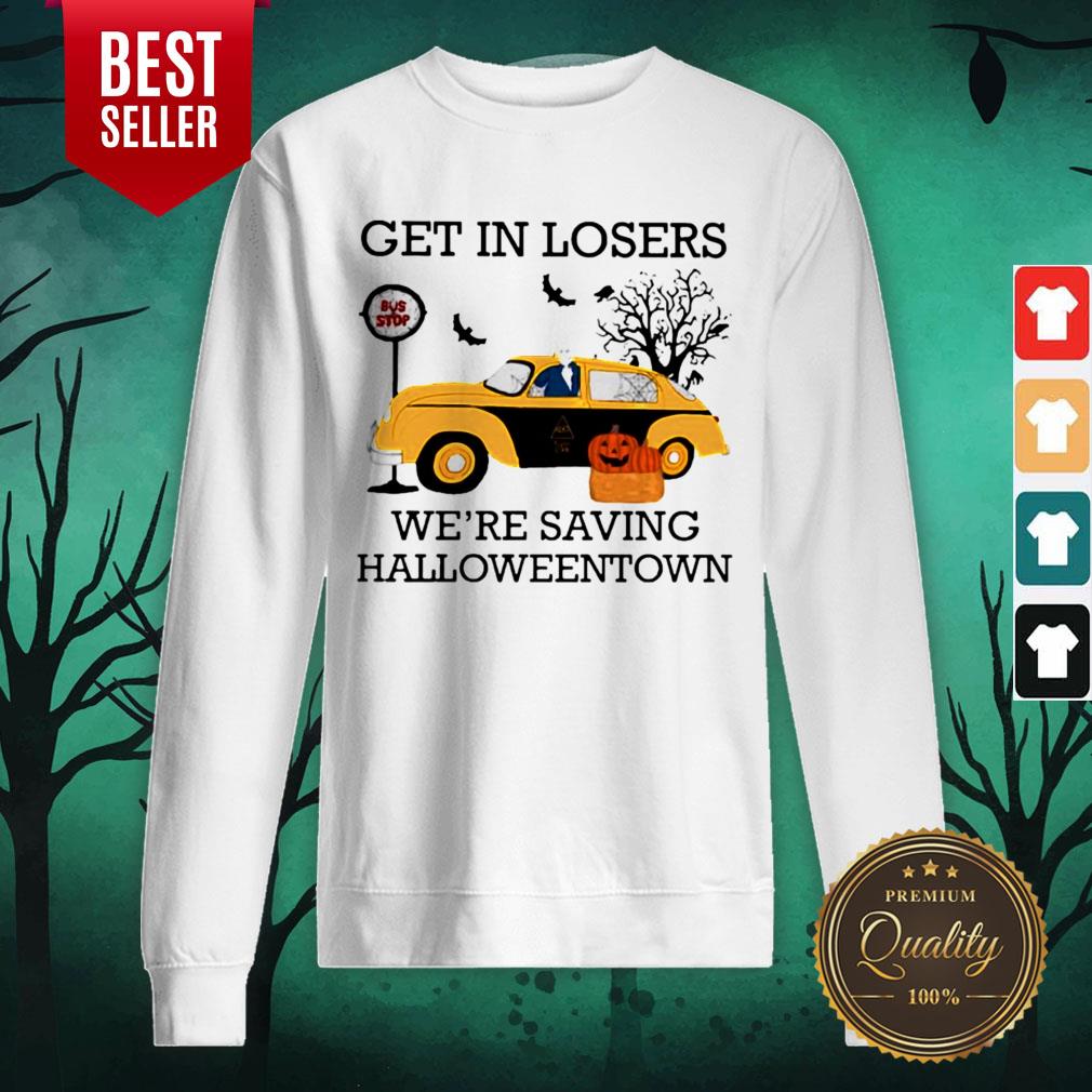 Get In Losers We're Saving Halloweentown Halloween Shirt