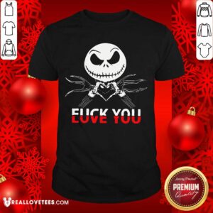 Important Jack Skeleton Fuck You Shirt