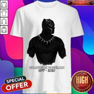 Black Panther Chadwick Boseman Thank You For The Memories Shirt