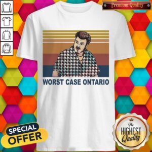 Awesome Trailer Park Boys Ricky LaFleur Worst Case Ontario Vintage Shirt