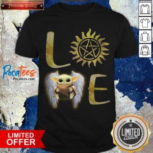 Baby Yoda Love Supernatural Shirt
