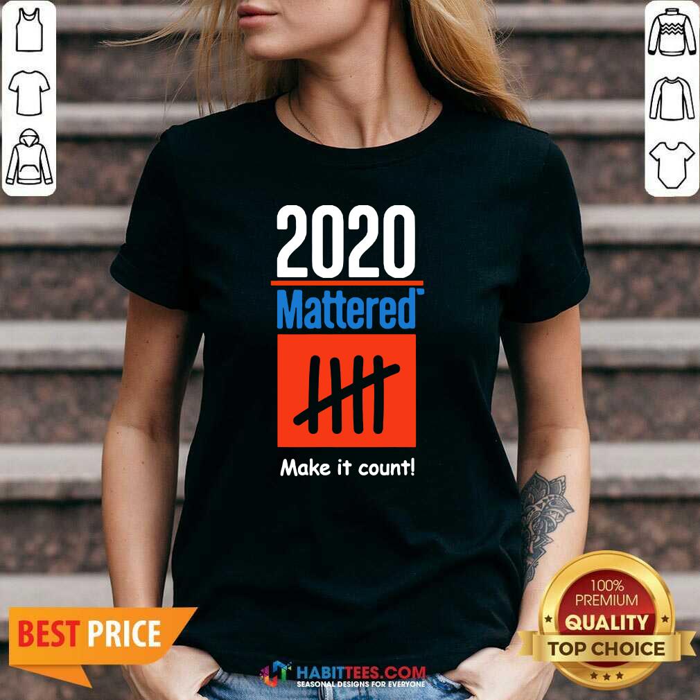 Good 2020 Mattered Make It Count Shirt