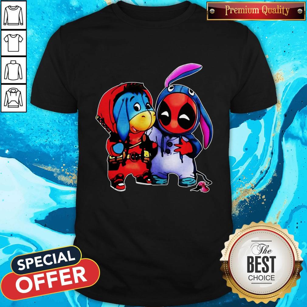 Good Baby Donkey And Deadpool Shirt
