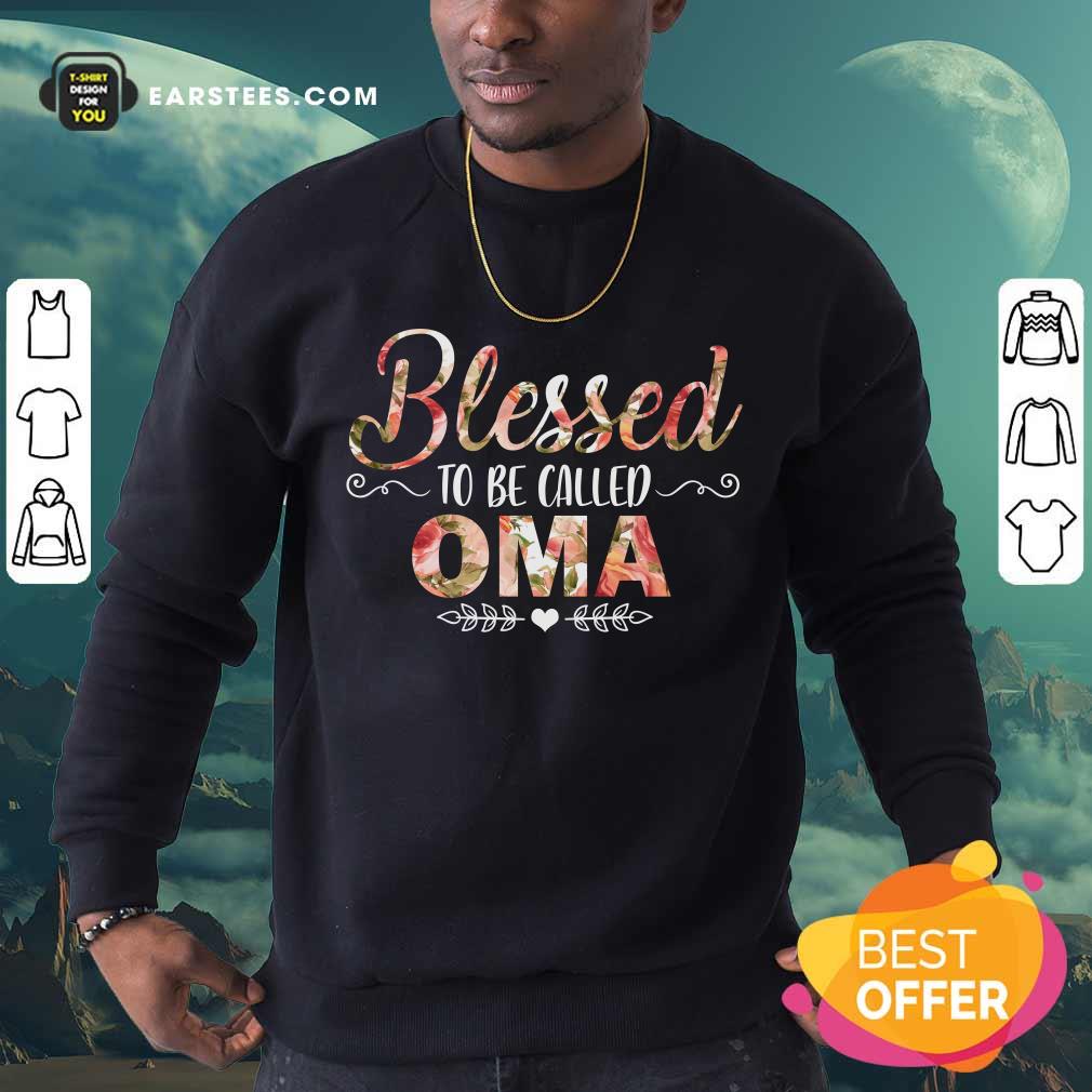 Good Blessed To Be Called Oma Mother Day Shirt