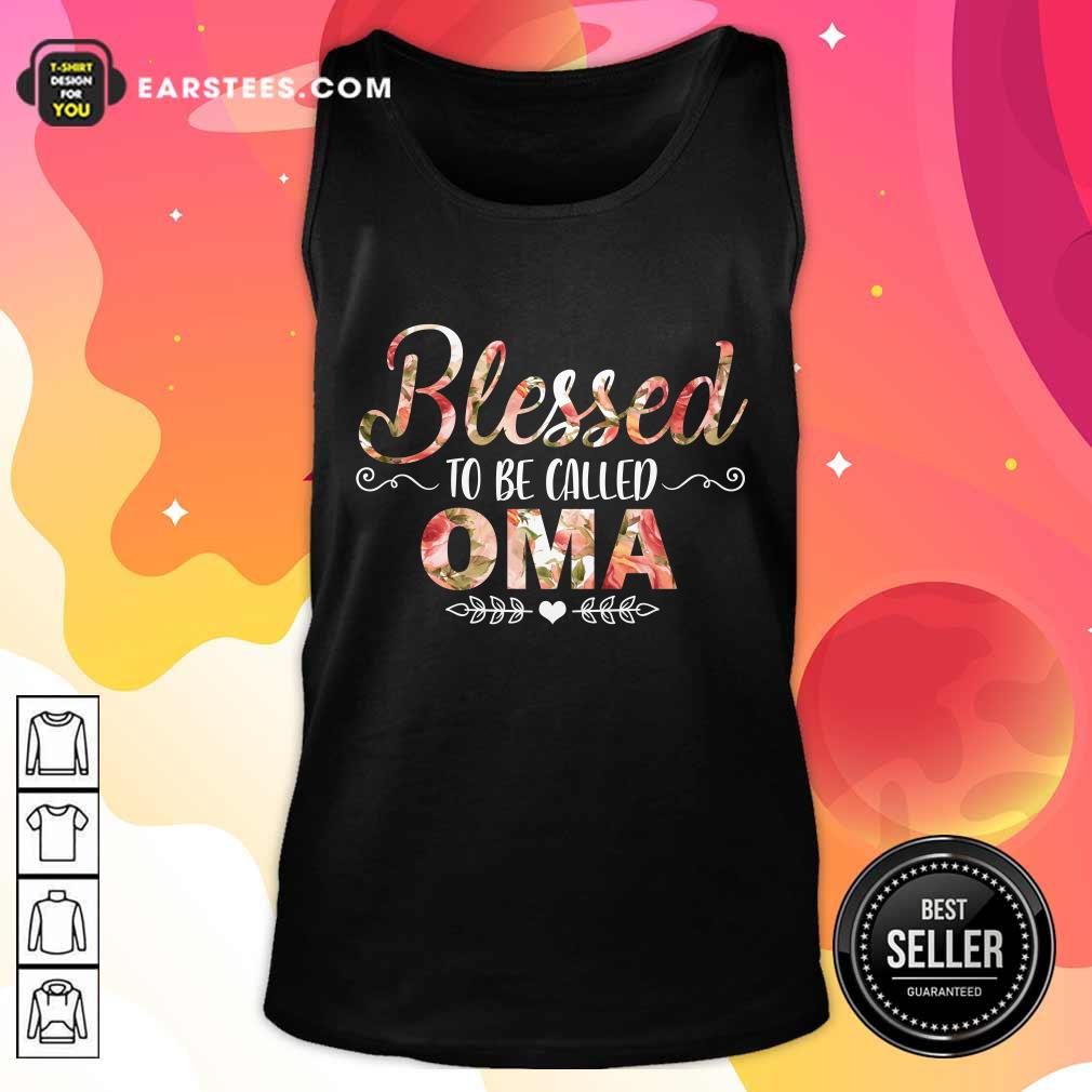 Good Blessed To Be Called Oma Mother Day Shirt