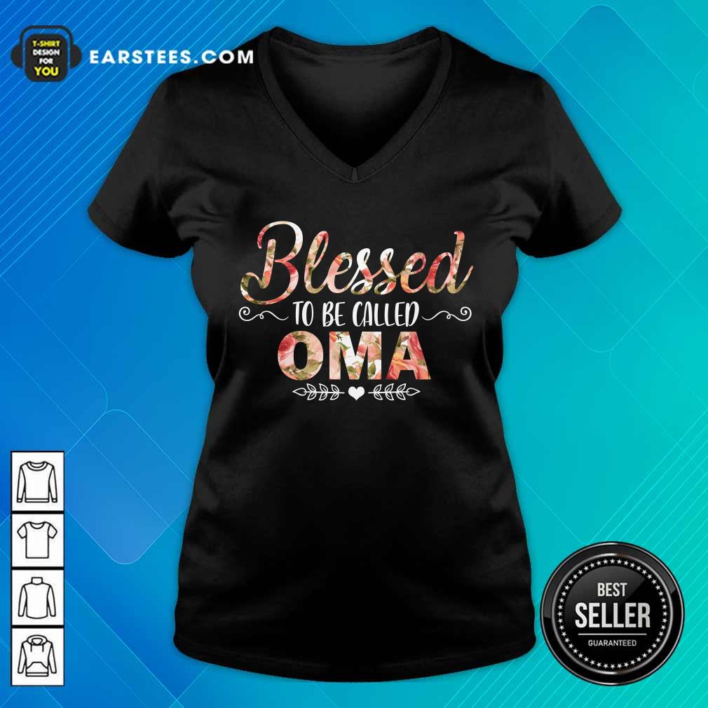 Good Blessed To Be Called Oma Mother Day Shirt