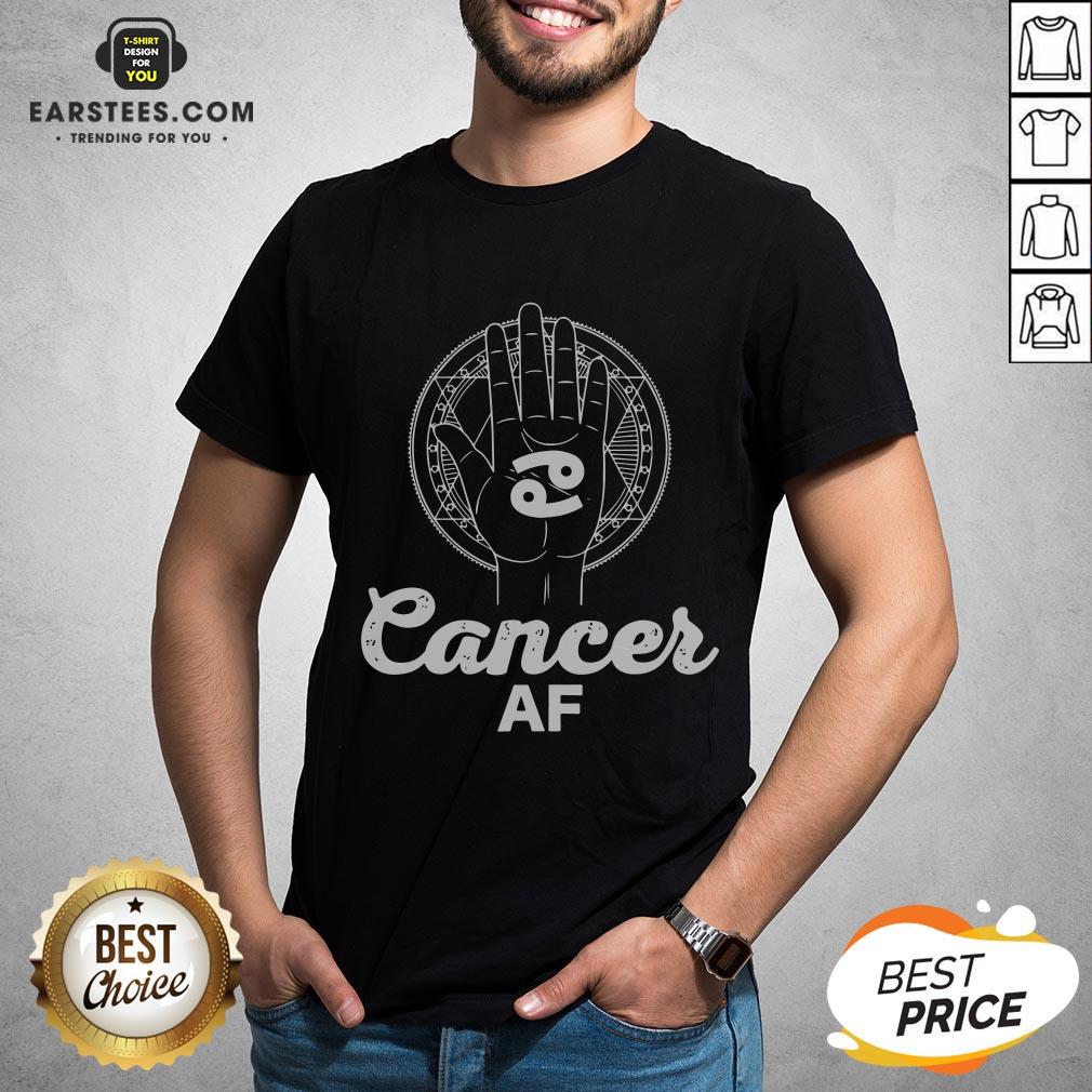 Good Cancer Zodiac Horoscope Zodiac Astrology Birthday Shirt