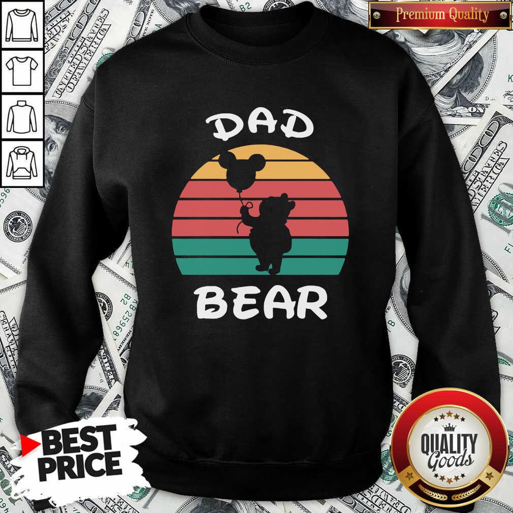 Good Dad Bear Disney Vintage Retro Shirt