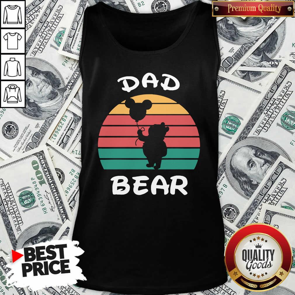 Good Dad Bear Disney Vintage Retro Shirt