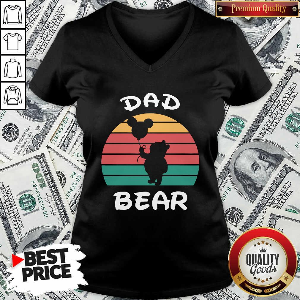 Good Dad Bear Disney Vintage Retro Shirt