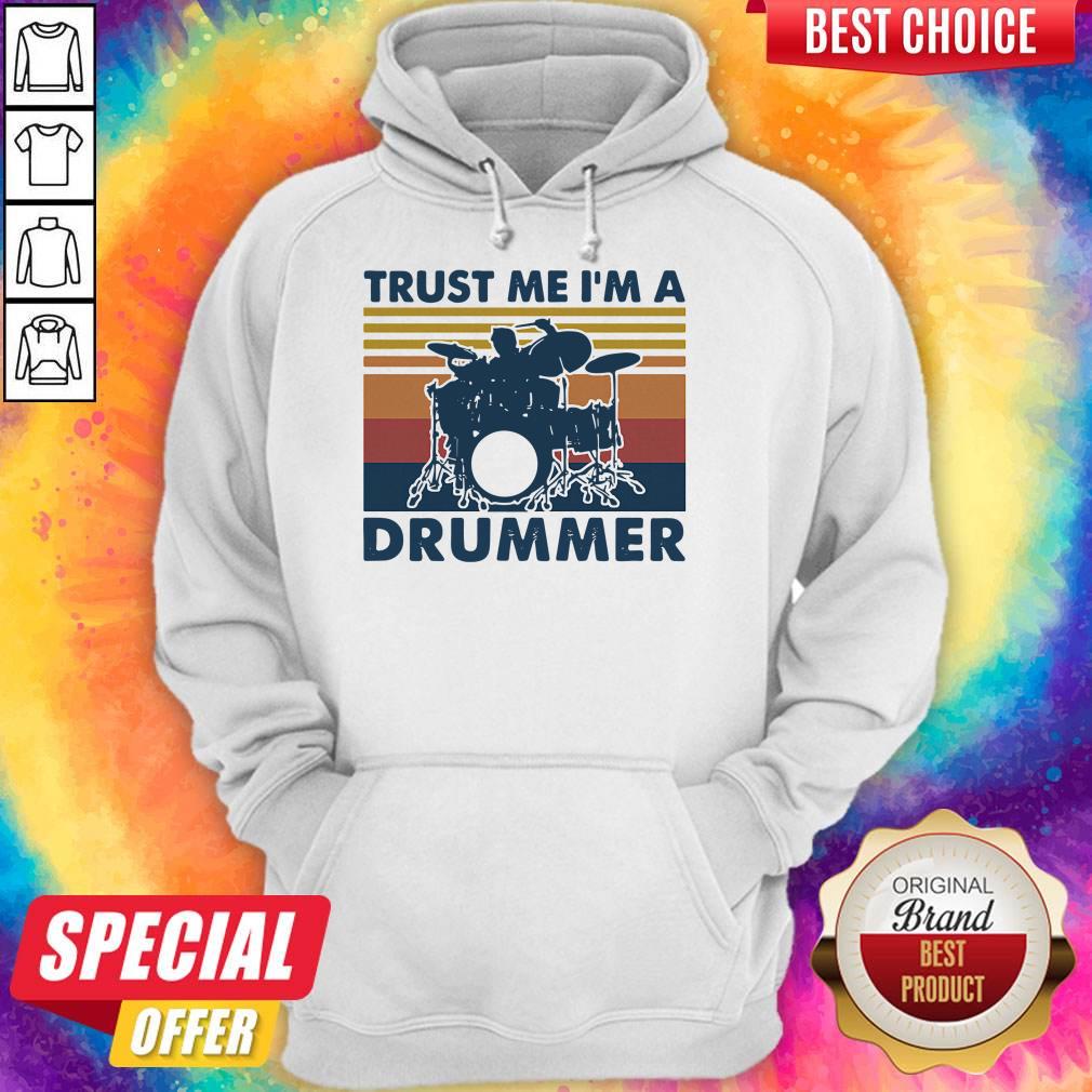 Good Drums Trust Me I'm A Drummer Vintage Retro Shirt