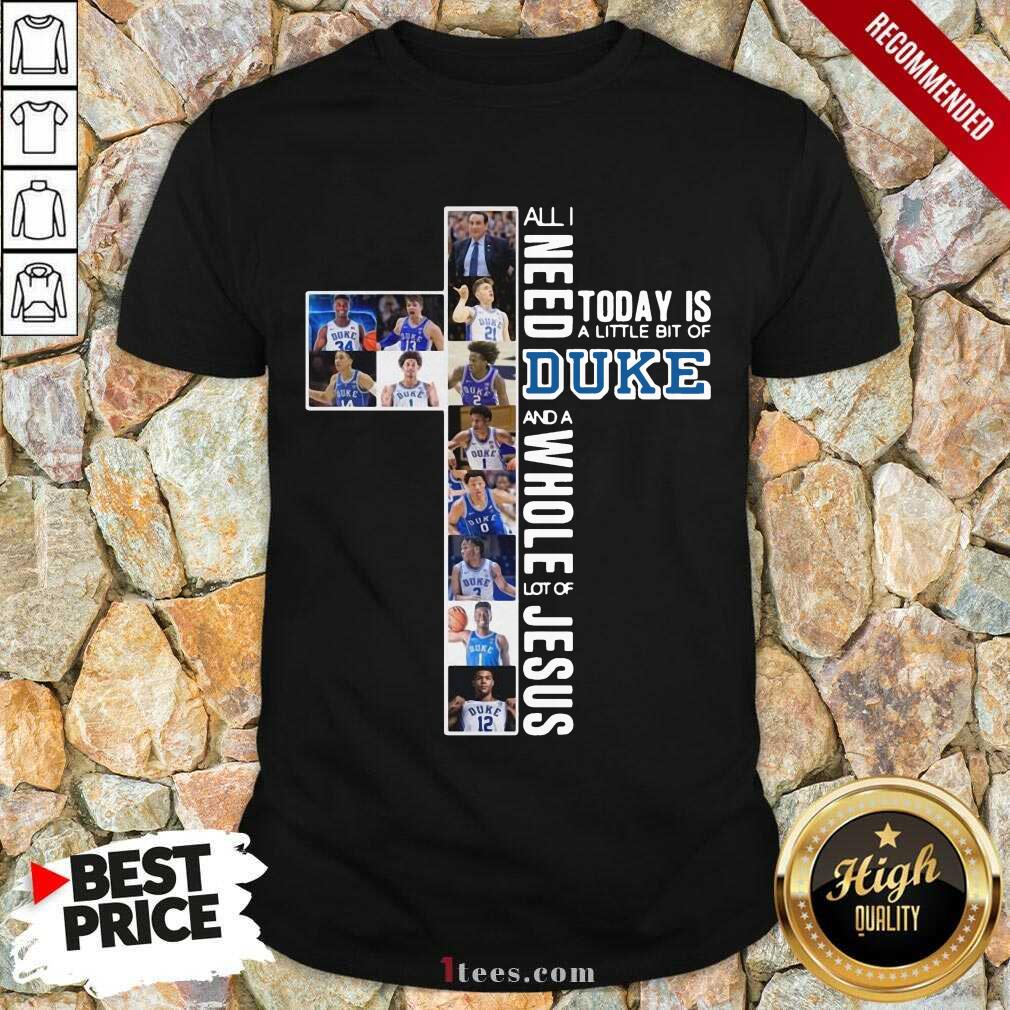 Good Duke Blue Devils Whole Jesus Great Shirt