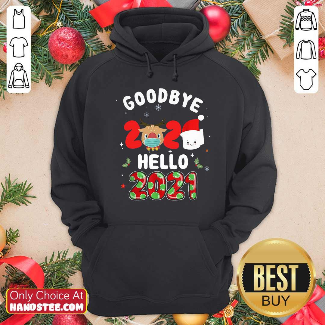 Good Goodbye 2020 Toilet Paper Santa Hello 2021 Shirt