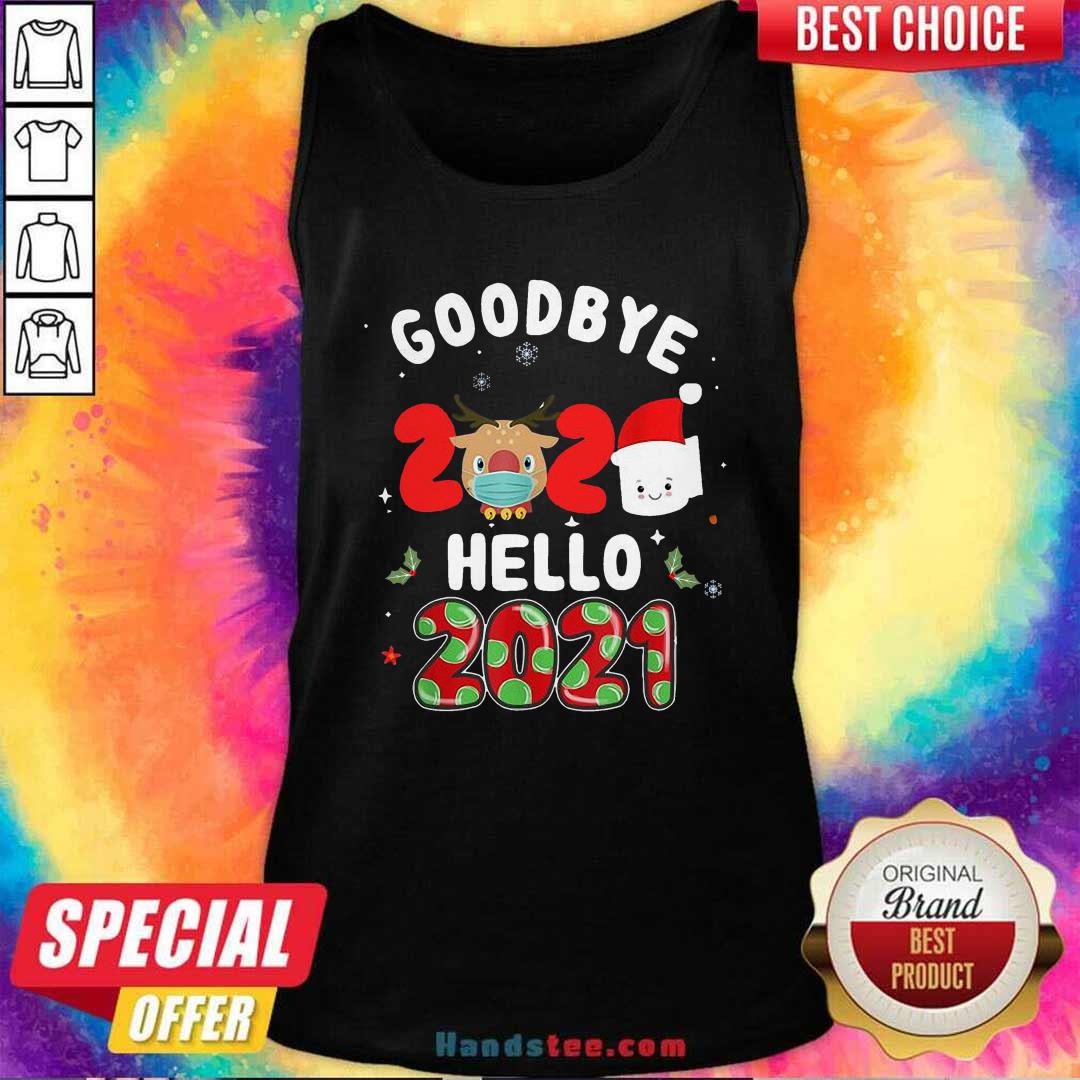 Good Goodbye 2020 Toilet Paper Santa Hello 2021 Shirt