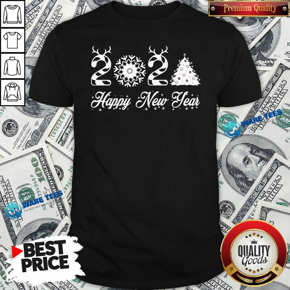 Good Happy New Year 2021 Christmas Tree Xmas’s Shirt