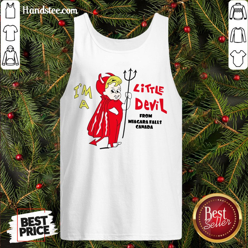 Good I’m A Little Devil From Niagara Falls Canada Shirt